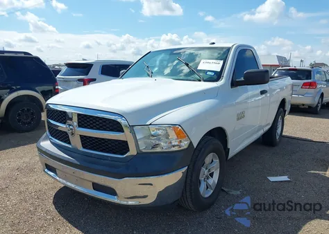 2013 Ram 1500 Tradesman из США, поврежденный, VIN 3C6JR6AP7DG504482
